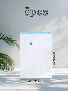 1/11 piezas Bolsas de compresión con sellado al vacío, Bolsas de almacenamiento al vacío, Bolsas con cierre al vacío, Bolsas de equipaje con ahorro de espacio, Sacos de compresión para viajes, Organizadores plegables para prendas, Bolsas de almacenamiento para ropa, ropa de cama y ropa de invierno - 75% de ahorro de espacio, a prueba de humedad y resistente a insectos