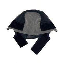 女士蕾丝假发帽，配有可调节防滑硅胶头带，确保假发牢固佩戴，4x5英寸透明蕾丝假发固定带 - 彩色 - 查看 10