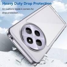 DECOPHONE Premium Transparent Waterproof Shockproof Anti-Scratch Phone Case For OPPO Find X8 Pro, Reno 12, FS A80, A60, A40M, A40, Reno 11 Pro, A3 Pro, A3X, A2, A79, A78, A58, 15 Pro, 14T Pro, 14, 13T, 13, 12T Pro, 12S Ultra, 12S, 12X, 12 Pro, 12 Lite, Redmi Note 14 Pro, 13 Pro+, A3, A2+, A2, A1+, A1, 14C, 13C, 12C, 12, Poco C75, C65, C51, C50, C31, F6 Pro, F5, F4, F3 - Clear - View 3