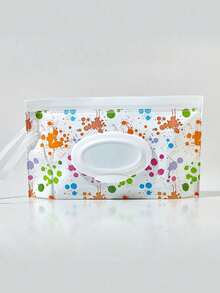 1 pieza/2 piezas Toallitas húmedas para bebé en bolsa recargable portátil con tapa abatible