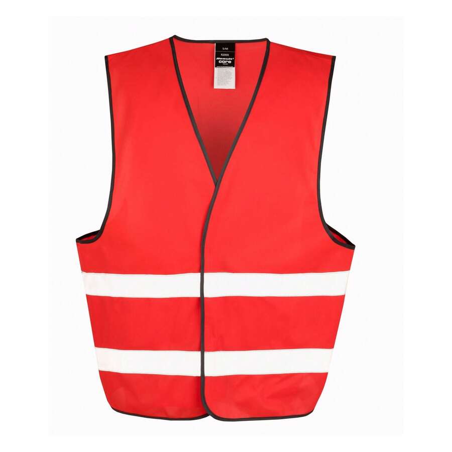 Safegard Unisex Adult Core Enhanced HiVis Vest (Red) - Red - View 1
