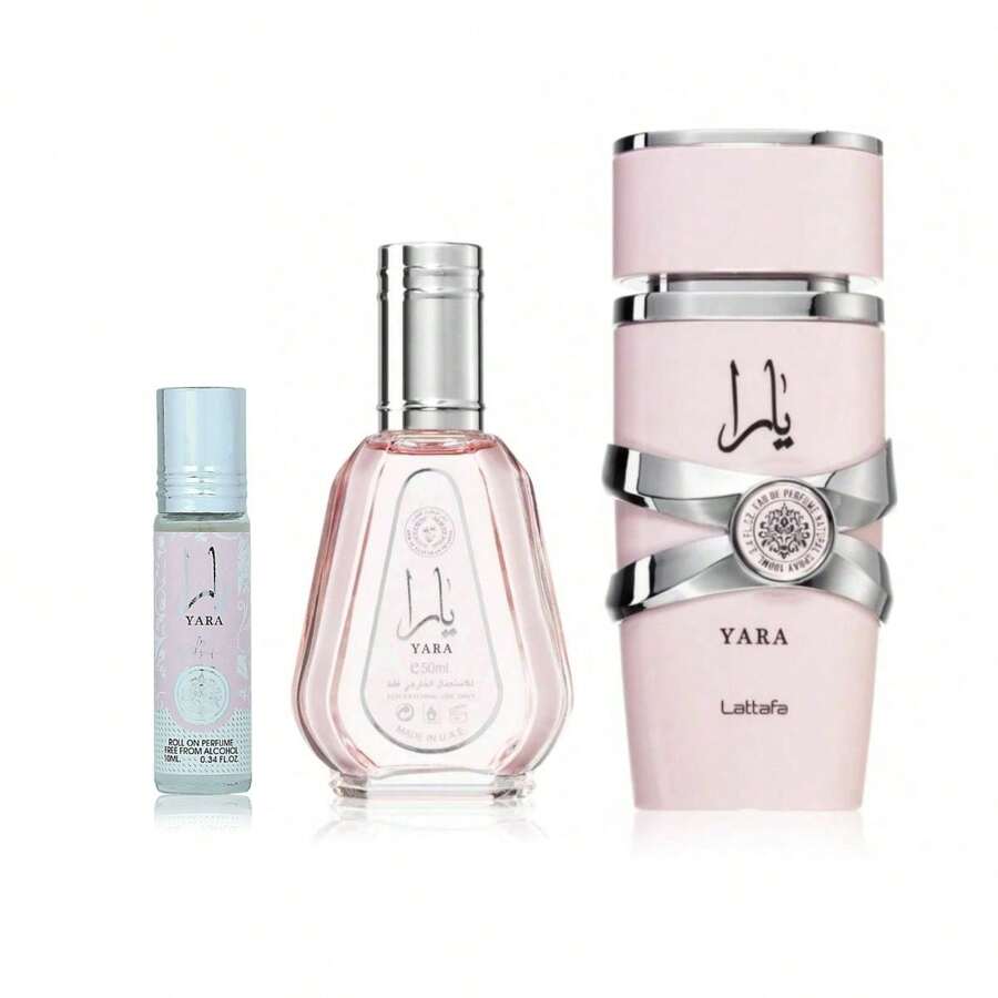 Yara 10ml Scented Roll-On & Yara 50ml Women's Perfume & Yara 100ml Women's Perfume - 1*10ml/1*50ml/1*100ml - 查看 1