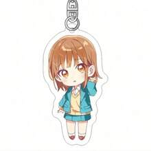 亚克力“青春盒子”钥匙扣挂件，动漫卡通背包钥匙扣配饰，粉丝收藏礼物，生日礼物，情侣礼物，闺蜜礼物 - 彩色 - 查看 9