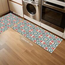 1pc Anti-Slip Polyester Drainage Kitchen Mat, Suitable For Kitchen, Living Room, Entrance, Balcony, Home Decor, Anti-Stain, Cafe, Bar, Festivals, Parties, Home, Decoration, Holiday Gifts, Bedroom Floor Mat, Foot Pad - TCFD012 - View 18