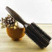 1 件黑色马毛木制滚筒刷、女士沙龙发型设计工具、家用刘海内卷和拉直、返校、旅行度假必需品、女士发饰、刷子、发刷、边刷、刷头发、发梳、梳头发、顺发刷、球刷、迷你发刷、发刷套装、木梳、发刷梳子、理发、美发工具、美发产品、发饰、刷子、光滑后刷、护发、发刷、刷头发、发梳、理发配件、梳头发、卷发刷、旅行、美发用品、顺发刷、球刷、迷你发刷、发饰、卷发产品、美发设备、配件、圣诞节、理发店、理发配件、发饰、美发、木梳、旅行必需品、发型、美发 - 黑色 - 查看 2