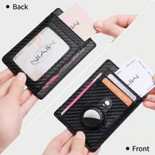 Neue RFID Diebstahlschutz Abklopfapple Tracker Kartentasche Anti-Verlust Positionierung Schutzhülle leicht tragbar Münzbörse für Frauen für Männer Geldbörse Mini-Geldbörse Geldbörse RFID Geldbörse Kartenetui