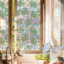 Fensteraufkleber, Wandaufkleber, Glasfenster Dekorfolie, Fenster Sichtschutzfolie, bemalte Glasfenster Folie, Sichtschutzfolie, Glasfolie, Fensterfolie Dekoration, Glasfenster Dekorfolie, Glasfenster Aufkleber, Fensteraufkleber, Wandaufkleber Dekoration geeignet für Wohnzimmer, TV, Bürodekoration, Heimdekoration