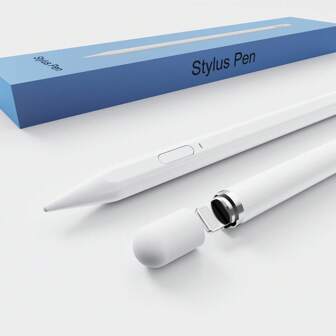 MAXMORS 兼容 Apple Pencil 第二代快捷键 iPad Pencil 2 触控笔 兼容 iPad Pro 11 12.9 Air 4 5 7 8 9 10 Th Mini 5 6 2018-2025 配件