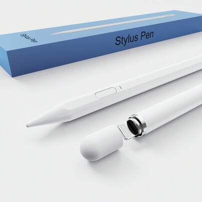 MAXMORS 兼容 Apple Pencil 第二代快捷键 iPad Pencil 2 触控笔 兼容 iPad Pro 11 12.9 Air 4 5 7 8 9 10 Th Mini 5 6 2018-2025 配件