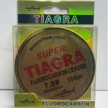 "Lenza da pesca super resistente, con varie specifiche da 0,8 a 8,0, lenza terminale in fluorocarbonio super TIAGRA, design lungo 100 metri, che offre un'eccellente resistenza alla trazione e all'usura, attrezzatura professionale appositamente progettata per gli appassionati di pesca in acqua dolce e salata, soddisfacendo le esigenze di vari ambienti di pesca complessi"