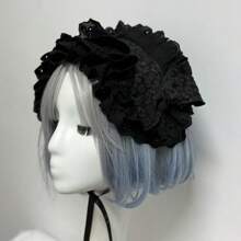 Serre-tête Lolita avec nœud papillon, look gothique/punk/Goth pour filles