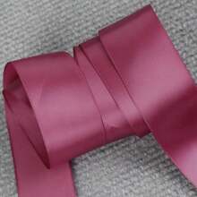 1pc 38mm Single Face Polyester Ribbons Solid Color Satin Ribbon For Handmade Craft Gifts Wedding Christmas Decoration DIY Bows
