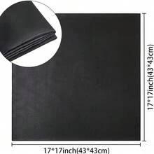 6pcs Satin Faille Napkins, Suitable For Various Party Decorations - Multicolor - View 2