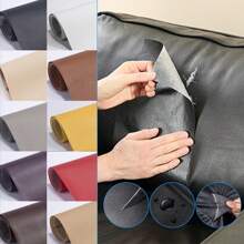 1pc Leather Repair Patch, Self-Adhesive Sofa Upholstery Seat Cushion Repair Patch For Furniture, Motorcycle, Car Seat Restoration