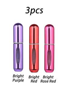 5/3 buc recipient atomizor parfum reîncărcabil mini, reîncărcabil de parfum de călătorie de 5 ml, sticle de parfum reîncărcabile de călătorie, dozator de îmbuteliere cu spray de parfum de călătorie, 1/2/4/10/20 buc mini atomizor portabil de parfum reîncărcabil, spray de parfum reîncărcabil, carcasă cu pompă de reumplere pentru călătorii și ieșiri, provizii de vacanță, camping, accesorii esențiale de vacanță pentru femei, parfum pentru bărbați