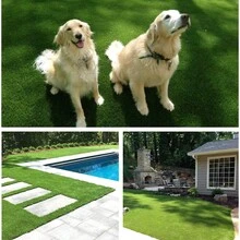 1/2/3/4/5m Indoor/Outdoor Artificial Synthetic Fake Grass Turf Carpet, Realistic Artificial Grass Carpet Lawn Mat For Wedding, Patio, Balcony, Fence, Artificial Plastic Fake Grass Rug