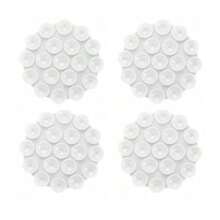 4/3/2/1 Stück kreative multifunktionale runde doppelseitige Silikonnapf Ständer, minimalistischer praktischer stabiler Griffnapf Ständer, vielseitig einsetzbar One-Touch leicht zu reinigender tragbarer Saugnapf Halterung für Handy und Tablet, geeignet für Badezimmer, Küche, Spiegel, kompatibel mit iPhone, Android-Handy, Geschenk zum Geburtstag, für Familie und Freunde, Handyhalter, Handyständer, Handyzubehör