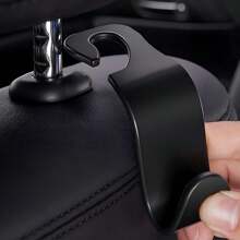 1/4/8pcs Car Seat Back Hooks, Car Storage Hooks, Universal Car Seat Back Multi-Functional Hook, Car Headrest Hooks, Car Seat Hanger Back Seat, Universal Car Interior Accessories For Car Hanging Clothes, Wallets, Handbags, Baby Bags, Shopping Bags, Plastic Bags, Umbrellas