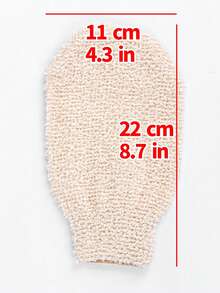 1 件圆形沐浴刷家居浴室装饰秋季装饰返校 - 彩色 - 查看 4