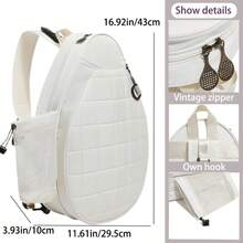 New Tennis/Sports Bag One Shoulder Diagonal Handbag For Men & Women, Badminton Racket Bag, Fashionable Multifunctional Sports Backpack