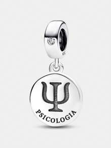 1Pc 925 Sterling Silver Hollow Letter DIY Bead For Ladies Jewelry Bangle Accessories Fine Jewelry Making