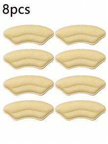 8pcs Heel Inserts/Cushions, Self-Adhesive Heel Protectors To Improve Fit And Comfort Of Oversized Shoes, Prevent Heel Slippage And Blisters, Fall - Multicolor - View 9