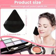 mik&joe 2/5/10/20PCS Makeup Puff Set Soft Triangle Powder Mineral Puff For Face Makeup