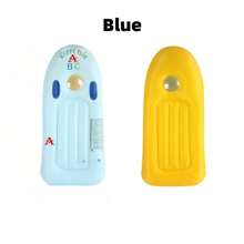 1 Pack PVC Thickened Inflatable Body Boards With Handles For Water Slides, Surfing Board For Slip Slide, Swimming Pool Floating Water Boards Learn To Swim, Beach Ocean Swimming Pool Float, Summer Water Fun, Beach Essentials, Beach Accessories