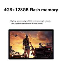 Qetupa 10.1" M9-4 Android 13 Tablet,4GB RAM+128GB ROM,A523 Octa-Core 2.0GHZ Processor,HD(1280x800) IPS Touch Screen,5MP Front Camera&13MP Rear Camera,6000mAh Battery,802.11ac WIFI5 2.4G+5G,BT 5.4,GPS,No Support SIM Card,Reading, And Gaming.