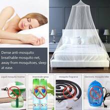 360° No-Installation Dome Mosquito Net For Kid's Room, High Density Princess Style Floor-Standing Canopy Mosquito Net, Minimalist Student/Child Bed Curtain - Multicolor - View 3