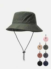 1 Piece Super Convenient Outdoor Travel Waterproof Sun Hat, Portable And Collapsible Fishing Hat, Quick-Drying Outdoor Mountaineering Sun Hat