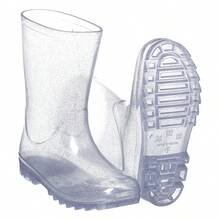 Galocha Bota Emborrachada Infantil Para Meninas Impermeável