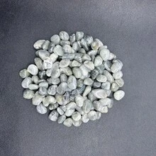 100克/500克天然拉长石砾石，适用于花瓶、花盆、鱼缸装饰、水晶消磁器