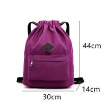 Zaino grande impermeabile con motivo a rombi, stile outdoor, materiale in nylon, tasche per sport e fitness, con chiusura di sicurezza, ideale per il ritorno a scuola