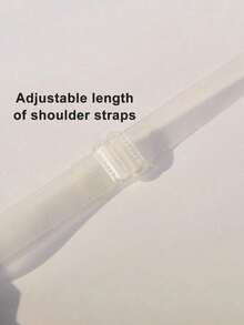 Round Cup Breathable Front Closure Plus Size Bra With Silicone Breast Lift Tape, Invisible & Seamless For Large Busts - Black - View 12