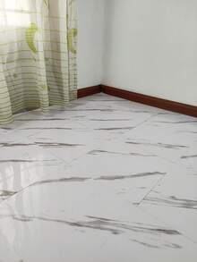 10 件自粘大理石地砖贴纸家居装饰，乙烯基地板地板贴纸，即撕即贴地砖，墙纸墙贴。地板贴纸/墙纸墙贴适用于混凝土、厨房、浴室、出租屋、仓库、客厅、卧室、办公室、房间、家庭聚会装饰、墙壁装饰。防水、耐磨、防滑。墙贴/地砖贴纸-30*30 厘米/11.8*11.8 英寸 - 彩色 - 查看 11
