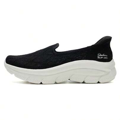 Skechers 女士休闲舒适透气运动鞋 159287-BLK