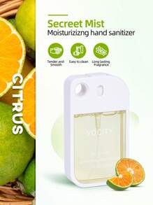 1/3/6pcs 50ml Various Scents Of Water-Free Hand Sanitizer, Two Models Are Randomly Shipped, Hyaluronic Acid Spray Hand Sanitizer Fragrance Spray Hand Sanitizer, Portable Travel Hand Sanitizer