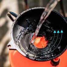 NetHong 8L/10L Garden Pressure Sprayer – Portable Hand Pump Chemical We Ed Spray Bottle - Orange - View 2