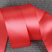 1pc 38mm Single Face Polyester Ribbons Solid Color Satin Ribbon For Handmade Craft Gifts Wedding Christmas Decoration DIY Bows