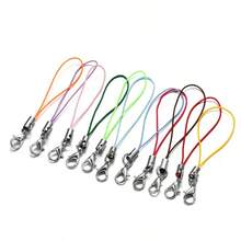 10 Pcs Mixed Color Lanyard Belt Rope Lobster Buckle Rope Multi-Color Key Chain Hook Mobile Phone Set Pendant Key Ring Pendant Key Ring Accessories - Multicolor - View 4