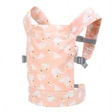 1pc Toddler Doll Backpack, Adjustable Pet Chest Carrier, Multifunctional Pretend Play Doll Double Ring Backpack, Suitable For Children Aged 3-6