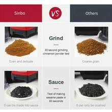 4500W 2L Multifunctional Blender Food Processor Smoothie Juicer Ice Crusher - Red - View 8