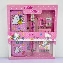 Sanrio Presente de Halloween, Presente de Natal Conjunto de Caixa de Presente de Papelaria Sanrio, Caixa de Presente de Papelaria Sanrio, Suprimentos Escolares MY Melody, Suprimentos de Volta às Aulas, Suprimentos Escolares, Lápis, Borrachas, Borrachas de Lápis, Conjunto de Presentes para Crianças. Adequado para dar às crianças como um presente de aniversário ideal. Presente Surpresa para Crianças