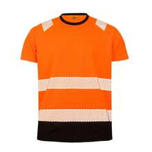 Result Genuine Men TShirt (Fluorescent Orange) - Orange - View 1