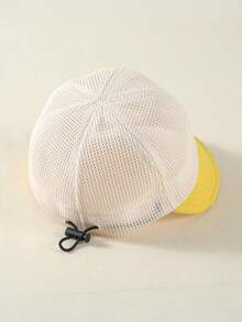 1pc Perforated Breathable Summer Baseball Cap For Baby Boys & Girls Aged 6-24 Months, Customized Infant Hat - 1PC - View 7