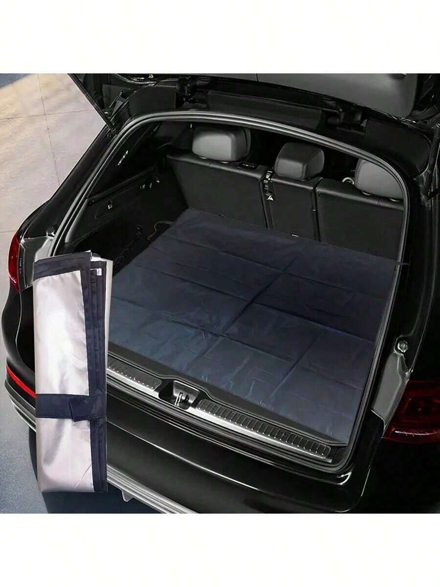 1 pezzo Tappetino impermeabile, antigraffio e anti-sporco per il bagagliaio dell'auto, tappetino universale per bagagliaio, accessorio essenziale per organizzare, immagazzinare e trasportare durante l'estate