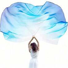 Church Worship Culture-Inspired Dance Flag - 140*140cm Honor Guard Praise Dance Flag For Church Celebrations & Worship Ceremonies - Multicolor - View 8
