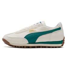 Puma 男女通用 Easy Rider 尼龙休闲舒适运动鞋，低帮休闲鞋，情侣鞋 403146-06 - 米白色-綠色-金色 - 查看 4