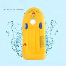 1 Pack PVC Thickened Inflatable Body Boards With Handles For Water Slides, Surfing Board For Slip Slide, Swimming Pool Floating Water Boards Learn To Swim, Beach Ocean Swimming Pool Float, Summer Water Fun, Beach Essentials, Beach Accessories